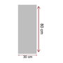 Wallity Lienzo Decorativo PC97 Multicolor 30 x 80 cm